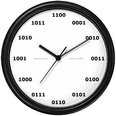   «Binary Wall Clock»