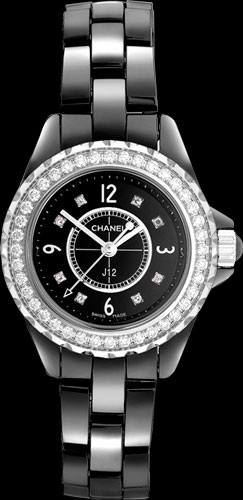  H2571 Chanel J12 Black Get-Set Steel 29mm Bracelet Watch