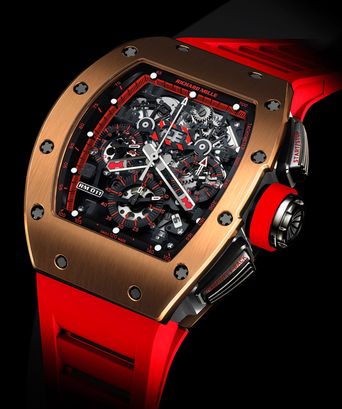  RM 011 Red Demon Flyback Chronograph  Richard Mille