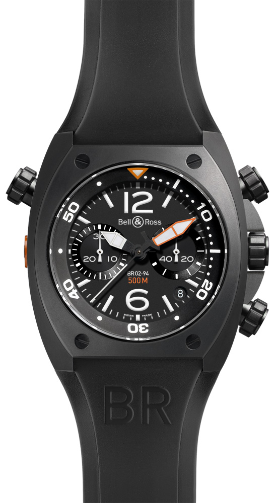  Bell & Ross Chronograph Carbon Finish