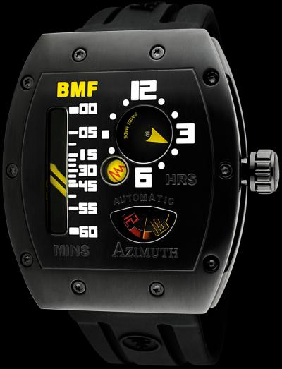  Azimuth Gauge Mecha-1 BMF PVD